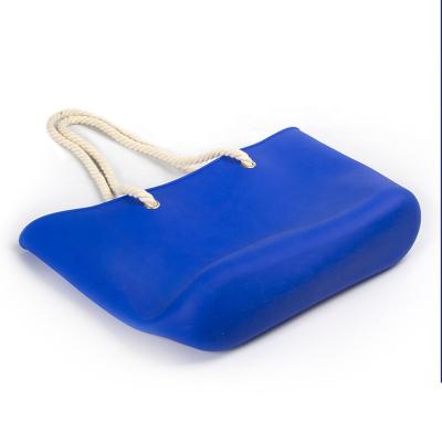 China New Design Hot Waterproof Jelly Bag Tote Shopping Silicone Handbag Daily Used/Sport/Travel/Fashion for sale