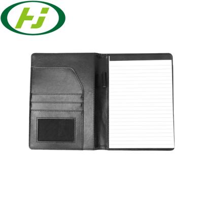 China General Size Wholesale Binder Hot Selling Leather Checkbook Covers Zipper Folder for sale