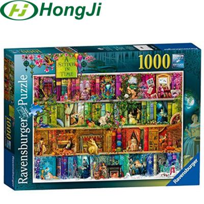 China Cartoon Toy Wholesale Custom Kids Adult Games Personalized Custom Paper 500 1000 1500 2000 Piece Puzzle for sale