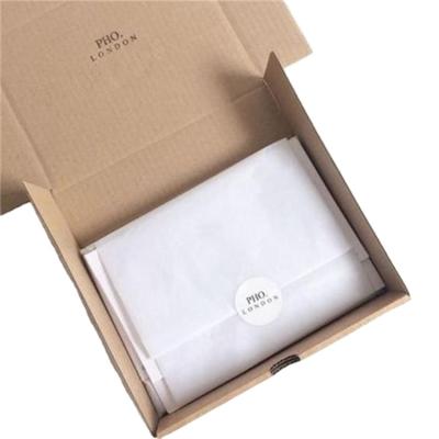 China Recyclable Custom Color Printing Corrugated Cardboard White Cardboard Mailer Mailing Mailbox for sale