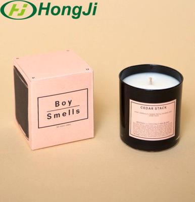 China Recycled Materials Wholesale Cheap Price Paper Candle Box With Logo Printing for sale