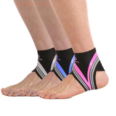 China Performance Support Sports Outdoor Men Ankle Support Feet Sleeving Compression Ankle Brace for sale