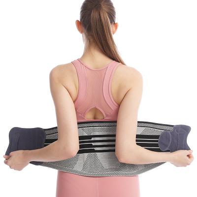 China Avoid Injuries Breathable Support Belt Back Waist Support Slimming Pain Relief Band Waist Support for sale