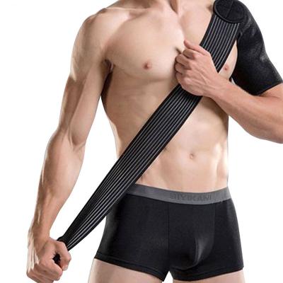 China Avoid Injury Adjustable Compression Shoulder Support Brace With Pressure Pad For Women Men for sale