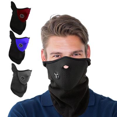 China Factory Windproof Anti Dust Mask Bike Neoprene Face Mask Motorcycle Outdoor Riding Face Mask Half Face Mask for sale